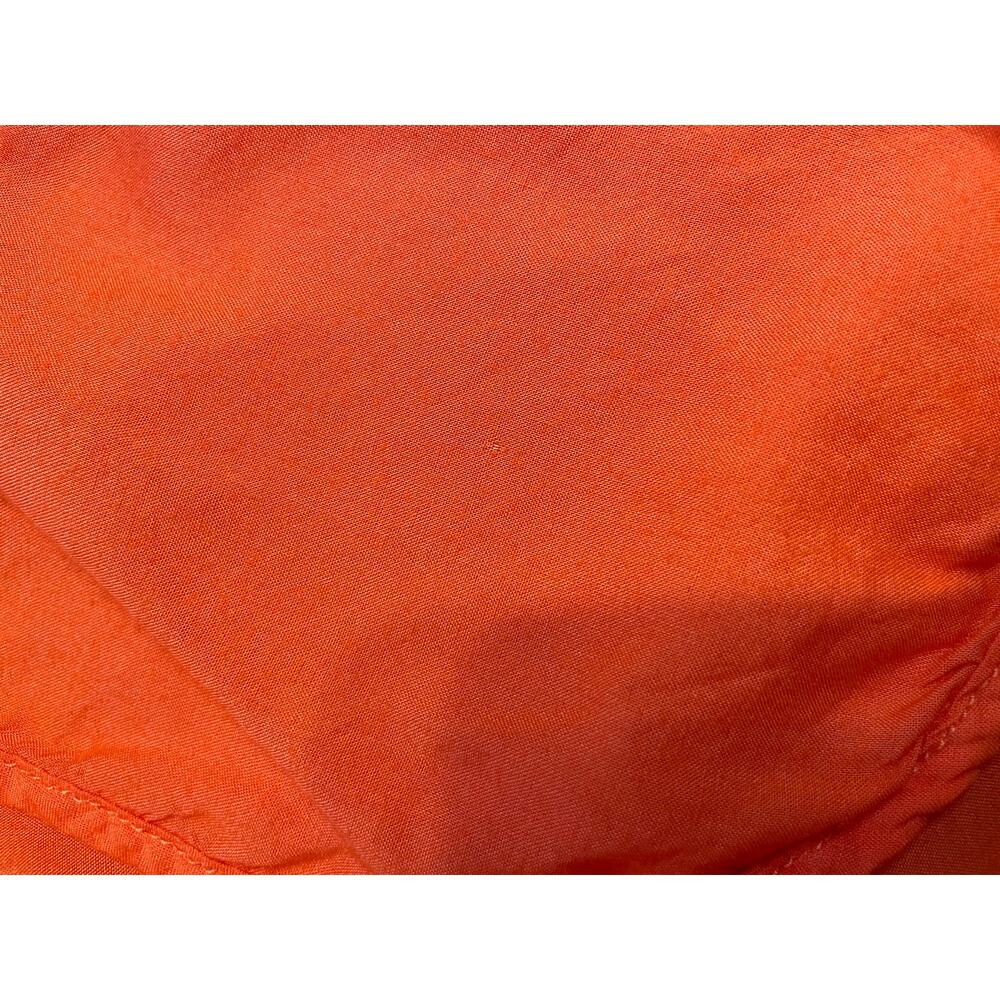 VIX Paula Hermanny Coral Embroidered Bell Sleeve Mini Tunic Swim Coverup Medium - Picture 10 of 13